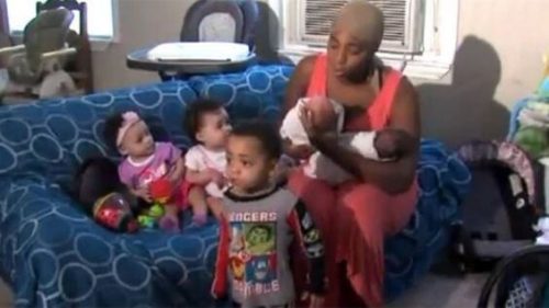 having three sets of twins