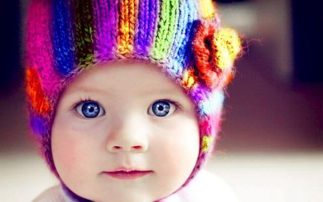 Baby blue eyes
