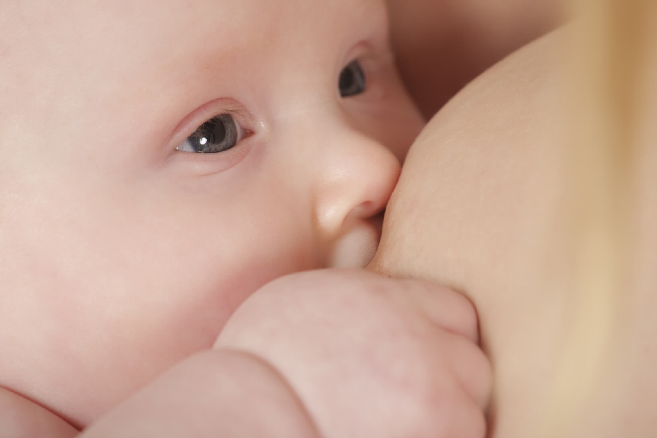 Child breastfeeding