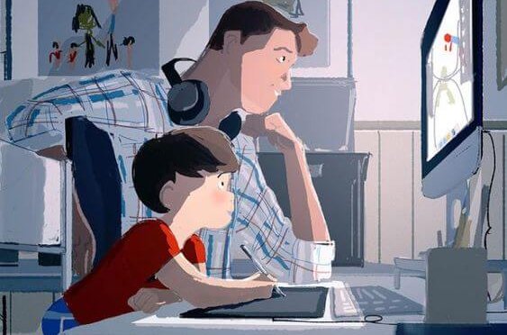 My father is my role model