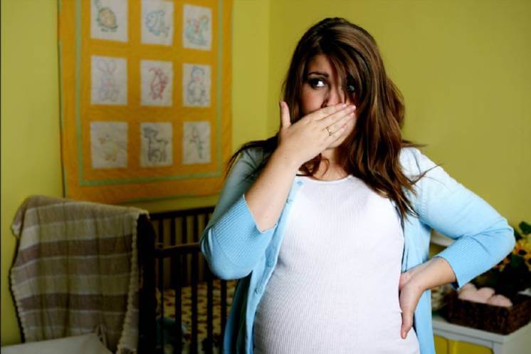 how much does a pregnant woman's body change