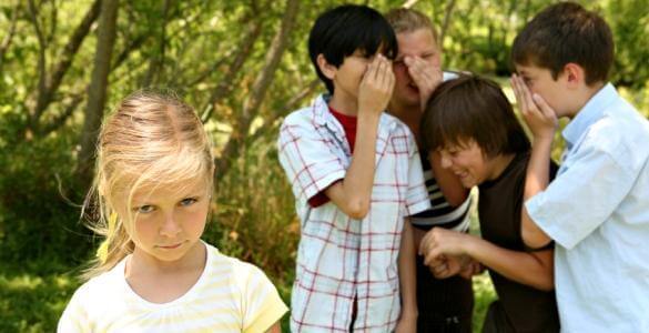 children getting bullied