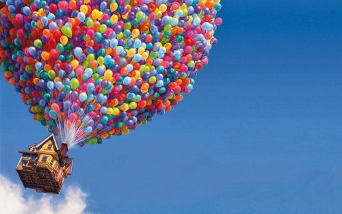balloons from pixar film