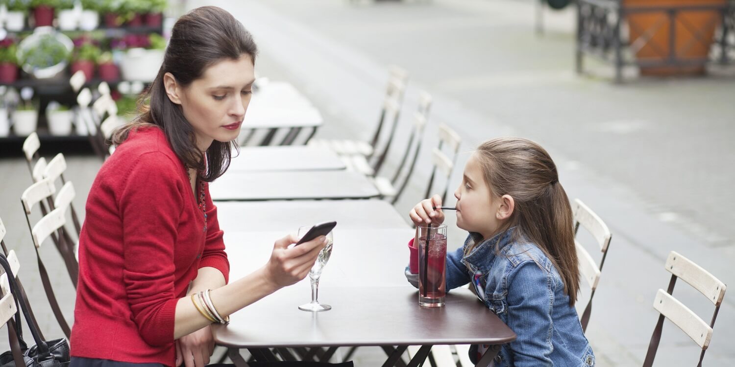 Cell phone addiction affects children