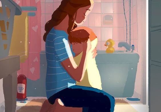 If They Don't Want To Get Off Your Chest It Is Because They Miss You