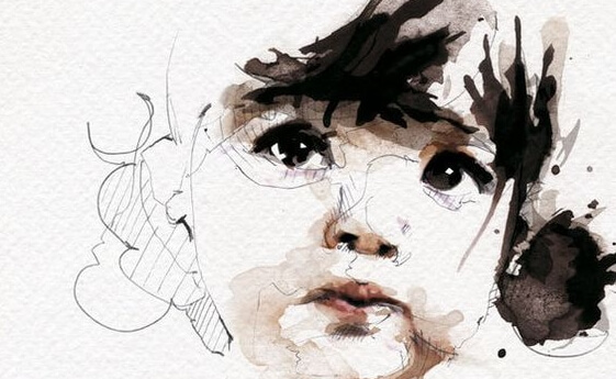 my child's gaze
