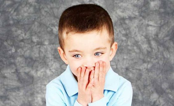 Boy who has selective mutism