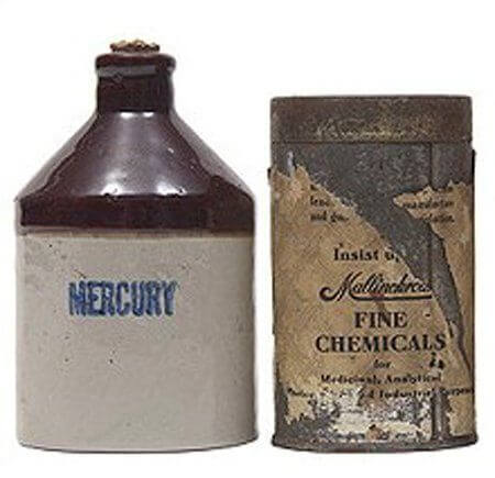 mercury as an unusual contraceptive