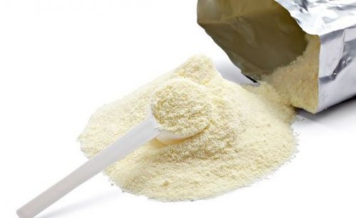 powdered breast milk