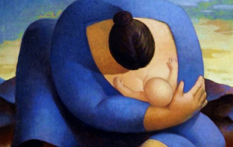 what a baby hears when its mother speaks