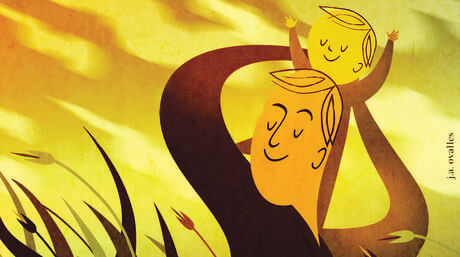 my dad is my hero cartoon