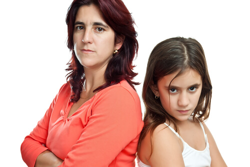 mother and daughter