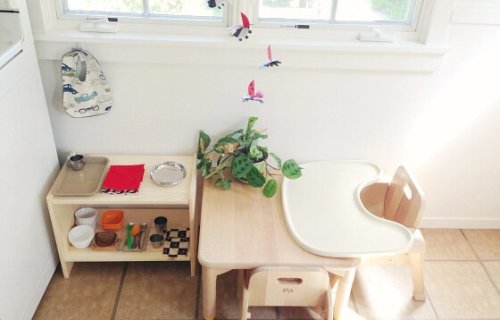 montessori tips möbler för barn
