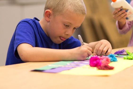 why children stick out their tongues when concentrating