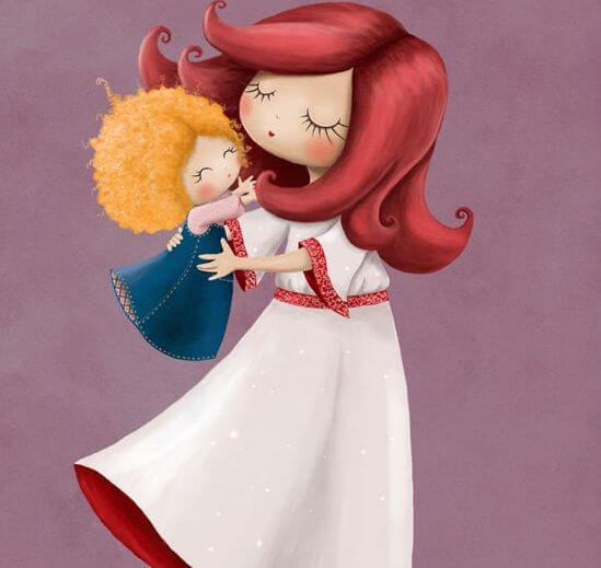 det är fantastiskt att vara din mamma