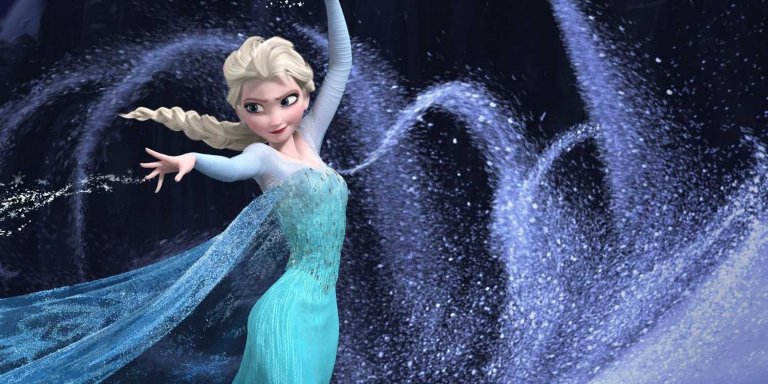 Elsa i filmen Frost
