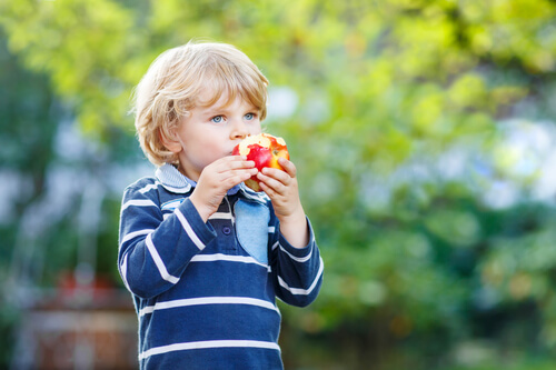 the importance of eating healthy from a young age