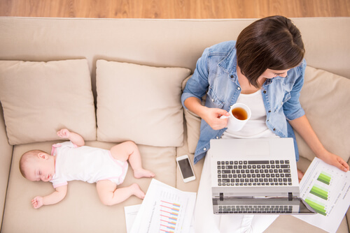 A Working Mother's Day Equals Two Working Days for Fathers