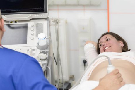 gravid kvinde til scanning