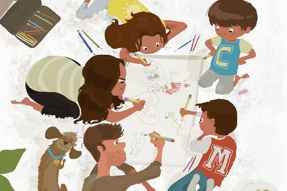 Families Are Built with The Heart