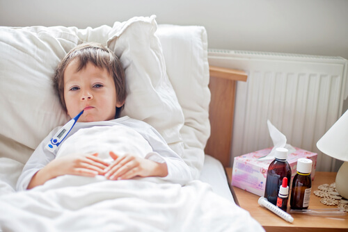 Sick child