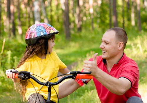 Teaching Children How to Ride a Bike