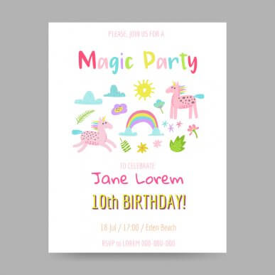 5 Ideas for Your Child's Birthday Party Invitations