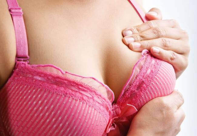 Changes in breasts during pregnancy.