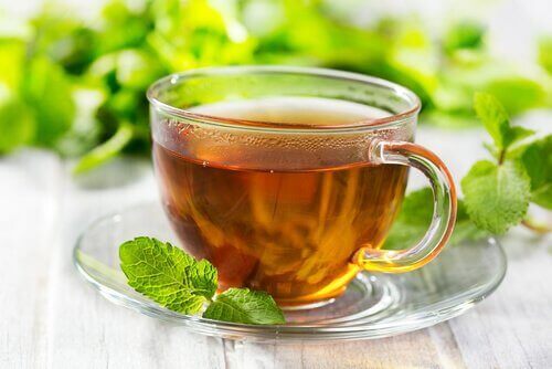Mint tea