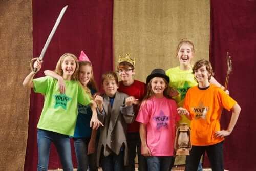 Kids on stage