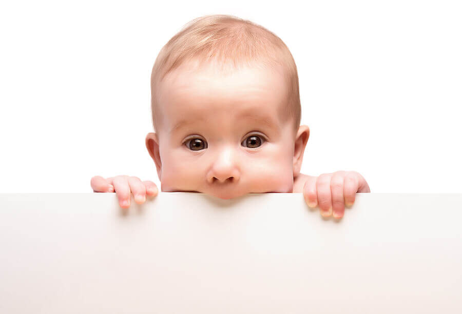 Seven Original Birth Announcement Photo Ideas