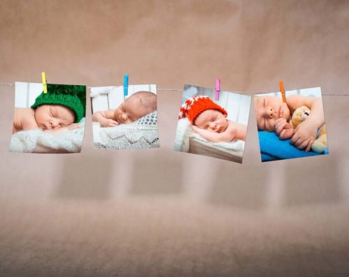 Seven Original Birth Announcement Photo Ideas
