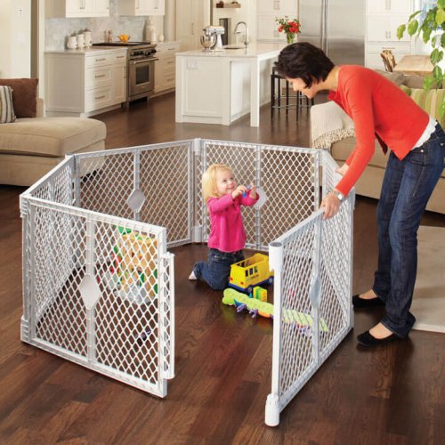 Corrals for children.