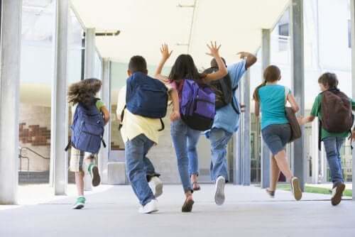The Effects of Starting High School on Children