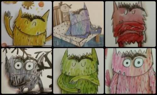 "The Color Monster" – 3 Lessons for Kids