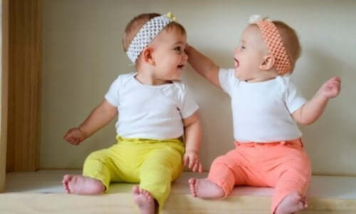 Twins dressed the same.