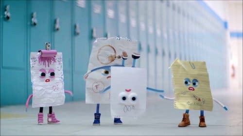 The Rock, Paper, Scissors short from Android.