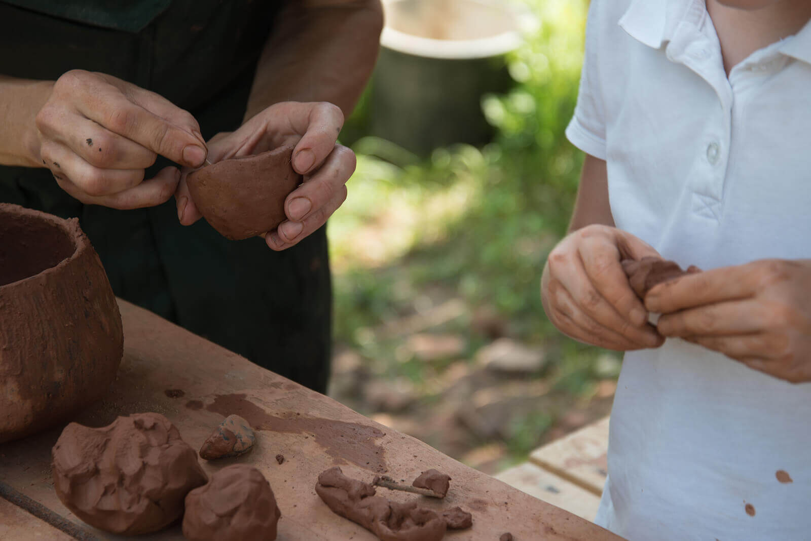 Playing with Clay Stimulates Children and Makes Them Happy!