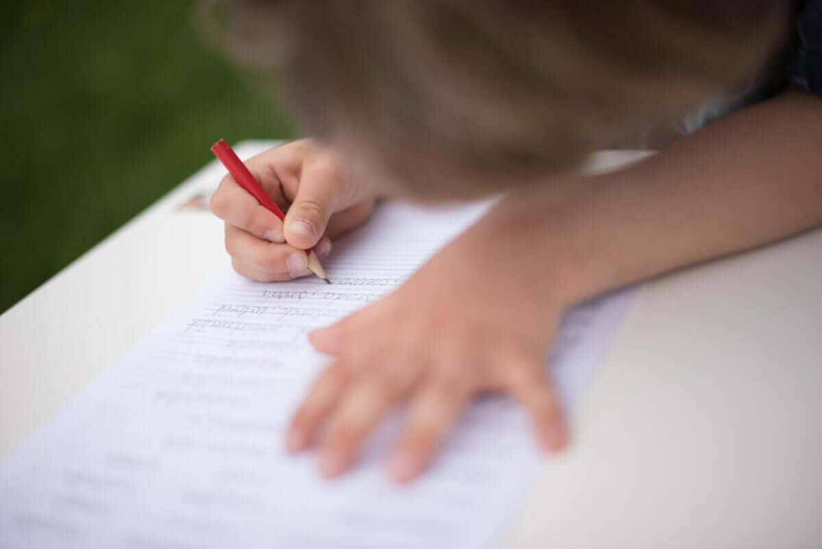 Learning to Write with the Montessori Method