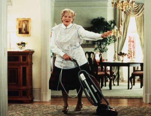 En schen ur Välkommen Mrs. Doubtfire