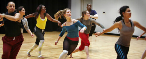 Performing Arts Students studying one of the degrees in Arts.