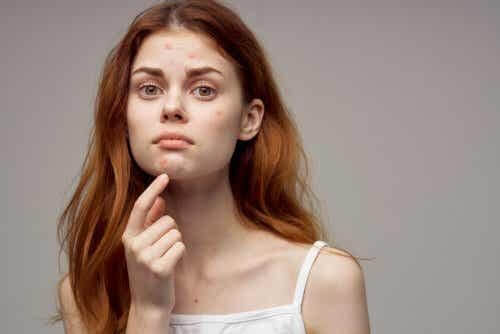 Teenager undergoing huge changes in her body.