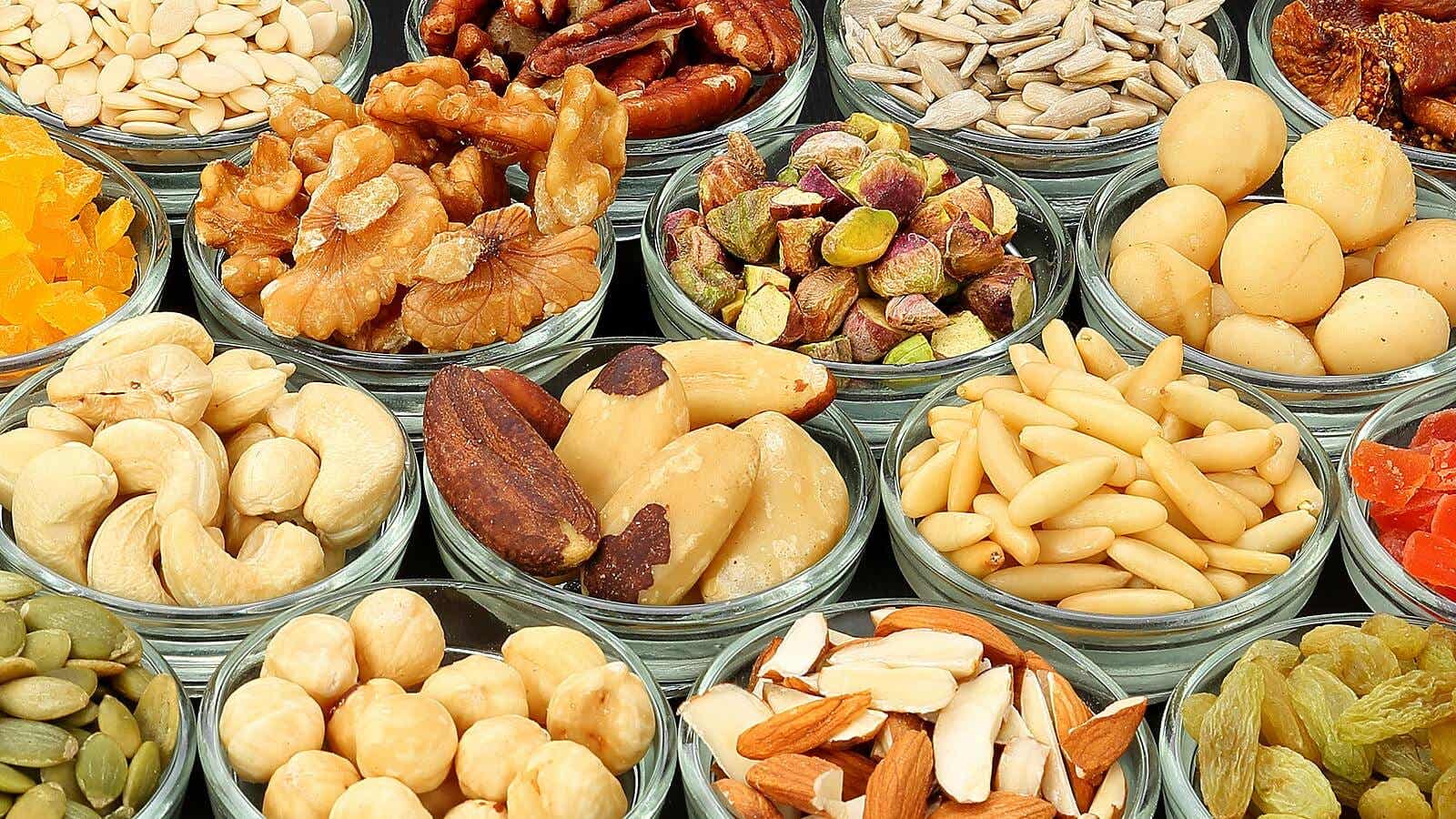 Nuts consumption.
