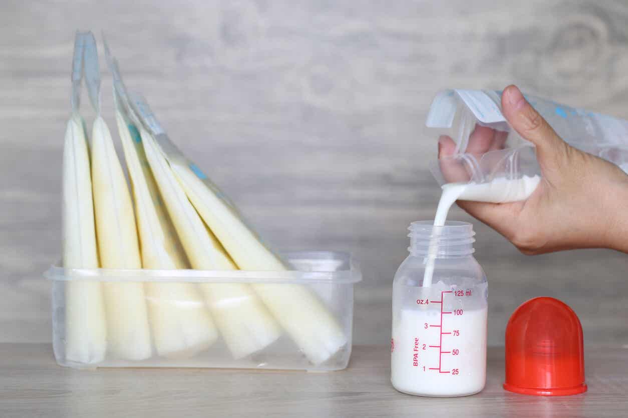 Bewaarzakjes voor moedermelk