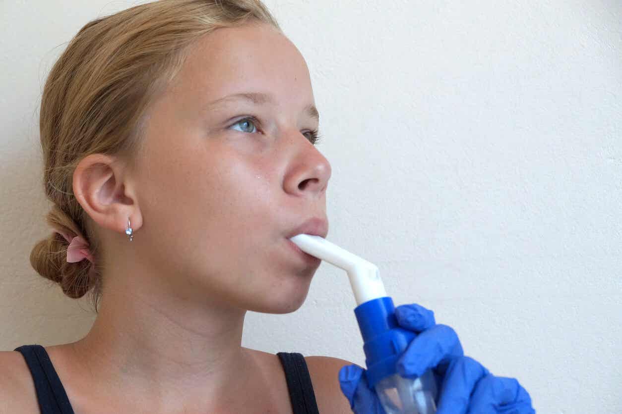 Åndedrettsbehandling.