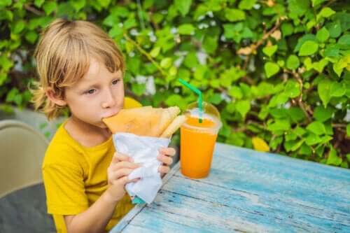The Risk of Eating Between Meals in Children