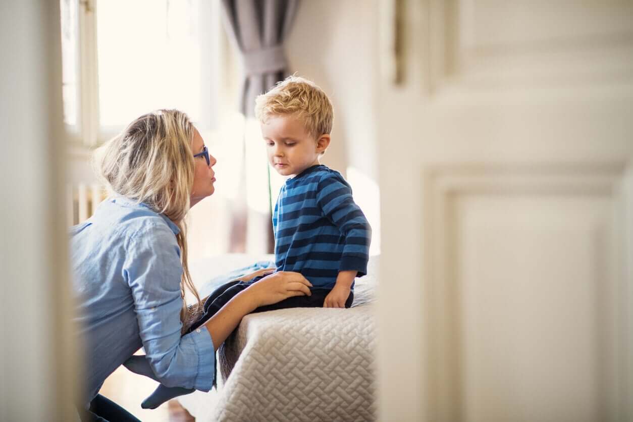 Willensstarke Kinder - Mutter mit Sohn