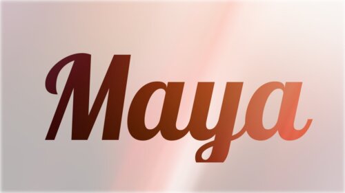 The Origin and Meaning of the Name Maya