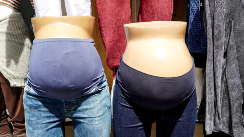 Maternity jeans.